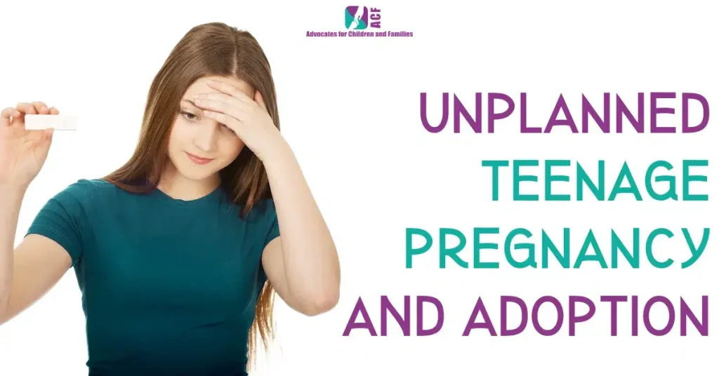 unplanned teenage pregnancy