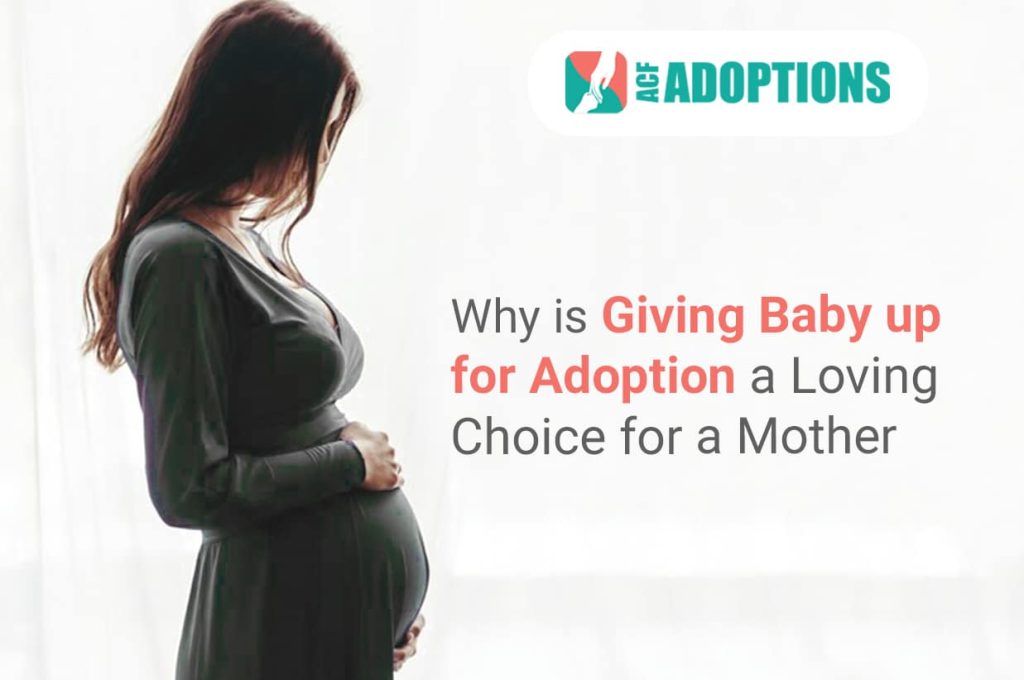 giving baby up for adoption