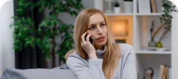 woman-talking-mobile-couch